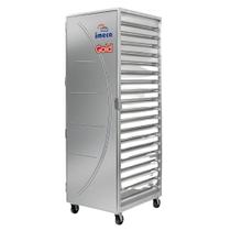 Armário de Pães Gold 58x70 Aluminol/Aluminizado para 20 Esteiras/Assadeiras Imeca - Cód 5756 + Rodízios