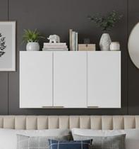 Armário de Parede 3 Portas Solução Multiuso com Estilo para Organizar Qualquer Ambiente Armário de Parede 3 Portas Solução Multiuso com Estilo para Organizar Qualquer Ambiente