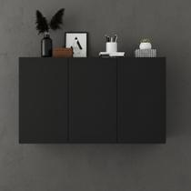 Armário de Parede 3 Portas Solução Multiuso com Estilo para Organizar Qualquer Ambiente Armário de Parede 3 Portas Solução Multiuso com Estilo para Organizar Qualquer Ambiente