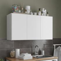 Armário de Parede 4 Portas Ideal para Cozinha, Sala, Quarto e Lavanderia