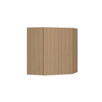 Armário de Parede Modulado Canto Oblíquo 74cm X 74cm 2 Portas Slim Luciane