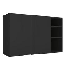 Armário de Parede Módulo Aéreo Cozinha Organizador Quarto Multiuso Lavanderia Supenso Superior Embutido 2 Portas Ópera Armário de Parede Módulo Aéreo Cozinha Organizador Quarto Multiuso Lavanderia Supenso Superior Embutido 2 Portas Ópera