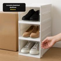 Armário Dobrável Multiuso - Branco Armário Dobrável Multiuso - Branco