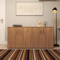 Armário Duplo Baixo para Escritório 4 Portas Corp 25