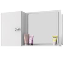 Armario Espelheira 1 Porta 57 cm Genova BECHARA Armario Espelheira 1 Porta 57 cm Genova BECHARA