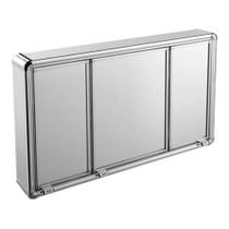 Armario Espelho 3 Portas Perfil Aluminio Lbp14/s Astra