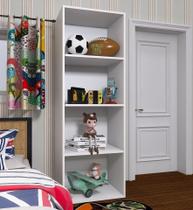 Armário Estante Compacto e Funcional Perfeito para Livros, Sapatos e Limpeza