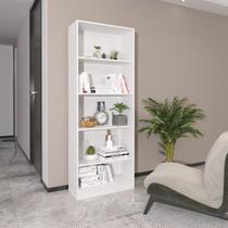 Armário Estante Escritório Multiuso 60 cm Multimóveis CR25039 Branco