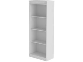 Armário Estante Livreiro Para Escritório Office Branco