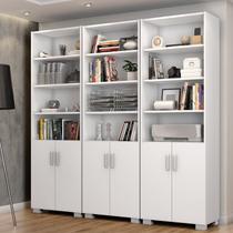 Armário Estante Multiuso Office Livreiro com 6 Portas 181,5cm Branco