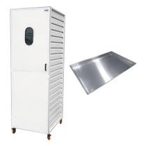 Armário Fechado De Fermentação Com 20 Assadeiras Pão Doce 40x60 Innal