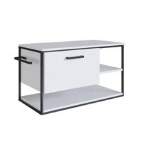 Armário Gabinete de Parede para Banheiro P1007 Branco Armário Gabinete de Parede para Banheiro P1007 Branco