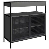 Armario Gabinete Industrial Banheiro P1038 Grafite Pp Milani Store Armario Gabinete Industrial Banheiro P1038 Grafite Pp Milani Store