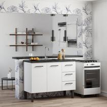 Armário Gabinete para Cozinha em Aço Pia 120cm Novo Vênus Armário Gabinete para Cozinha em Aço Pia 120cm Novo Vênus