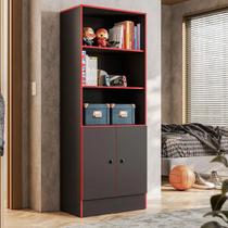 Armário Gamer Multiuso Estante Livreiro Armário Gamer Multiuso Estante Livreiro
