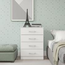 Armário Gaveteiro Multiuso 55x93Cm MDP Branco 2007 MENU