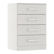 Armário Gaveteiro Multiuso 55x93cm Mdp Menu Móveis Branco