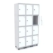 Armário Guarda Volume Locker Roupeiro 12 Portas Aço GRP 503/12 Armário Guarda Volume Locker Roupeiro 12 Portas Aço GRP 503/12