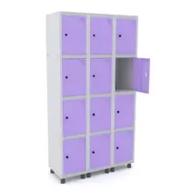 Armário Guarda Volume Locker Roupeiro 12 Portas Aço GRP 503/12 Armário Guarda Volume Locker Roupeiro 12 Portas Aço GRP 503/12