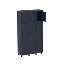 Armário Guarda Volume Locker Roupeiro 12 Portas Aço GRP 503/12