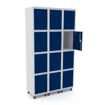 Armário Guarda Volume Locker Roupeiro 12 Portas Aço GRP 503/12 Armário Guarda Volume Locker Roupeiro 12 Portas Aço GRP 503/12