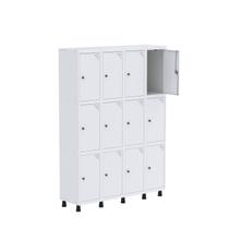 Armário Guarda Volume Locker Roupeiro 12 Portas Aço GRP 504/12