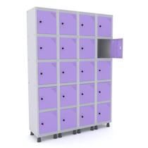 Armário Guarda Volume Locker Roupeiro 20 Portas Aço GRP 504/20 Armário Guarda Volume Locker Roupeiro 20 Portas Aço GRP 504/20