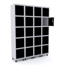 Armário Guarda Volume Locker Roupeiro 20 Portas Aço GRP 504/20 Armário Guarda Volume Locker Roupeiro 20 Portas Aço GRP 504/20
