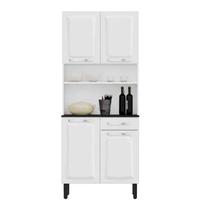 Armário Itatiaia Pratika 80 cm 4 Portas 1 Gaveta