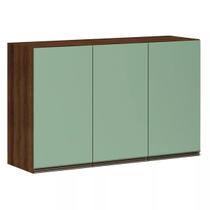 Armário Jade para Cozinha 120 cm 3 Portas Luciane