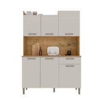 Armário Kit de Cozinha 6 Portas Genova Kits Paraná Armário Kit de Cozinha 6 Portas Genova Kits Paraná