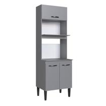 Armário Light 2 Espaços Forno 3 Portas 2 Gavetas - Casajá Armário Light 2 Espaços Forno 3 Portas 2 Gavetas - Casajá