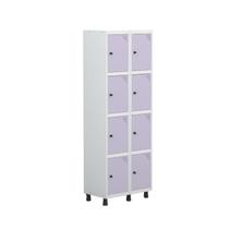 Armário Locker Guarda-roupa 8 Portas Aço Grp 502/8 Armário Locker Guarda-roupa 8 Portas Aço Grp 502/8