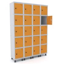 Armário Locker Guarda-Volume 20 Portas Aço GRP 504/20