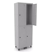 Armário Locker Guarda-Volume 4 Portas Aço Grp 502/4