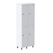 Armário Locker Guarda-Volume 4 Portas Aço Grp 502/4