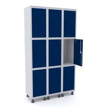 Armário Locker Guarda-Volume 9 Portas Aço Grp 503/9