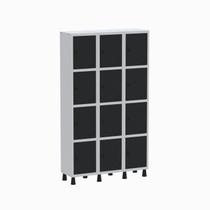 Armário Locker Guarda Volume Aço Light 12 Portas 103,5x179,5cm