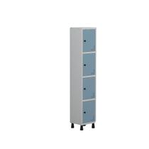 Armário Locker Guarda Volume Aço Light 4 Portas 34,5x179,5cm Roxo/Cinza/Lilás Armário Locker Guarda Volume Aço Light 4 Portas 34,5x179,5cm Roxo/Cinza/Lilás