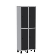 Armário Locker Guarda Volume Aço Light 4 Portas 69x179,5cm