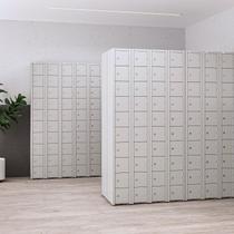 Armário Locker Porta Celular Aço 10 Portas com Chave Cinza Armário Locker Porta Celular Aço 10 Portas com Chave Cinza