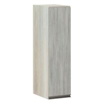 Armário Luciane 20cm 1 Porta Luci Legno Crema C/Concreto Armário Luciane 20cm 1 Porta Luci Legno Crema C/Concreto