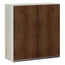 Armário Luciane 70cm 2 Portas Luci Legno Crema C/Nogueira Armário Luciane 70cm 2 Portas Luci Legno Crema C/Nogueira