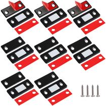 Armário Magnetic Catch Jiayi Ultra Thin, pacote com 8 adesivos Armário Magnetic Catch Jiayi Ultra Thin, pacote com 8 adesivos