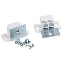 Armário Magnetic Catch Rok Hardware Heavy Duty 7 kg branco/níquel