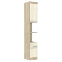 Armário mesa de cabeceira 2 Porta 197 Master Avelã Rústico/Ártico Rústico - Eucamóveis Armário mesa de cabeceira 2 Porta 197 Master Avelã Rústico/Ártico Rústico - Eucamóveis