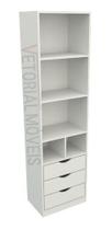 Armário Misto Prateleira Gaveta M40 100% Mdf (closet,loja)