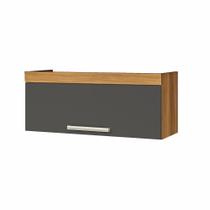 Armário Modular Geladeira 1 Porta Burguesa Premium MDF Nesher