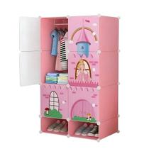 Armário Modular Infantil Castelo com Portas Temáticas - Frete Rápido