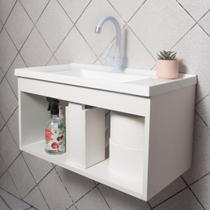 Armário Módulo Gabinete Banheiro 40Cm Armário Módulo Gabinete Banheiro 40Cm